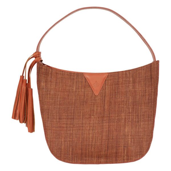 Bolsa Hobo Proa Artesanal - Pinhão