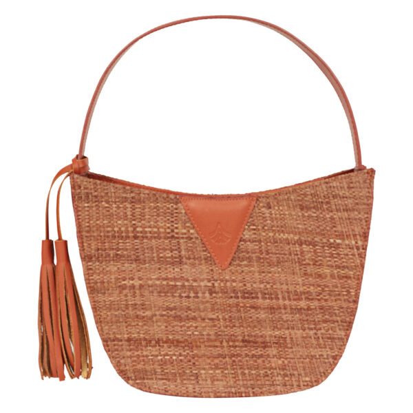 Bolsa Hobo Proa Artesanal - Pinhão