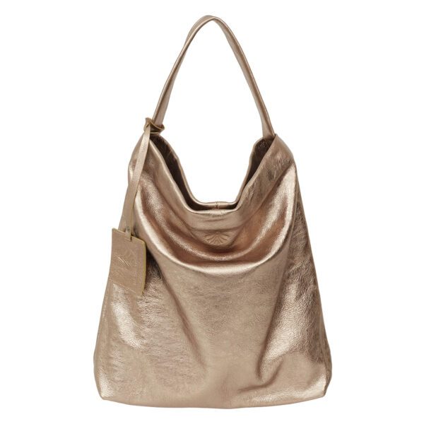 Bolsa Hobo Eclipse - Ouro envelhecido